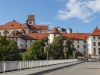 Basilika St. Mang, im Hintergrund das Hohe Schloss