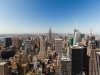 Blick vom Rockefeller Center zum Empire State Building